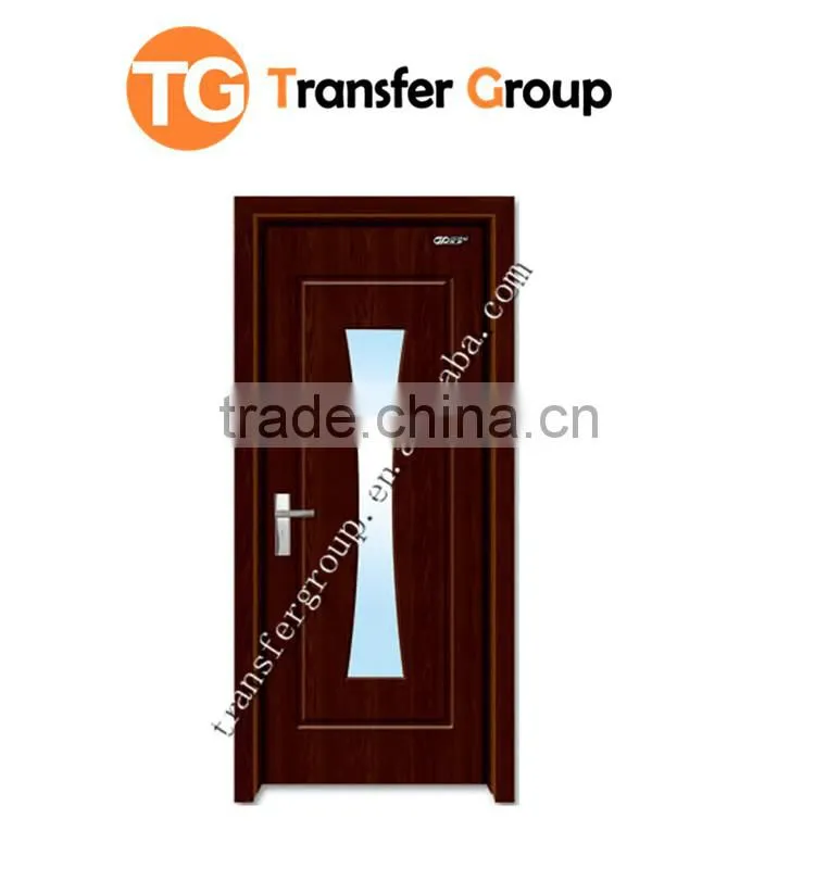 Low price interior glss wood doors PV-6152