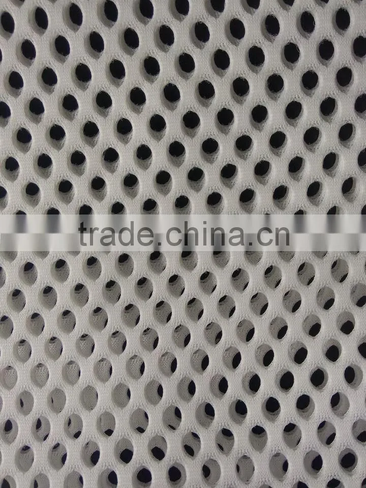 100% polyester double--side air mesh fabric