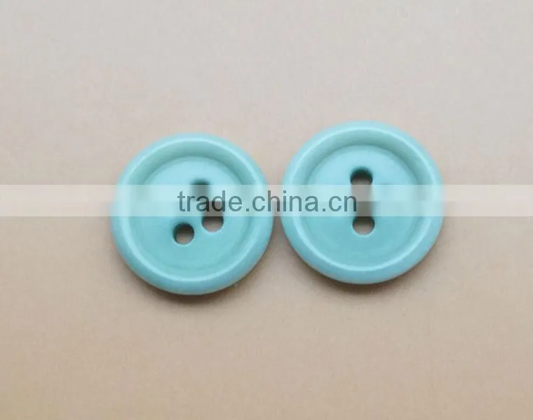 Top Class 4 Holes Blue Natural Corozo Nut Shirt Buttons