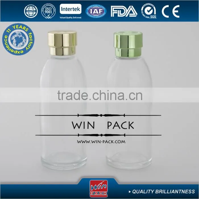 150ml clear glass bottle, cream bottle,personal care cosmetic lotion bottle