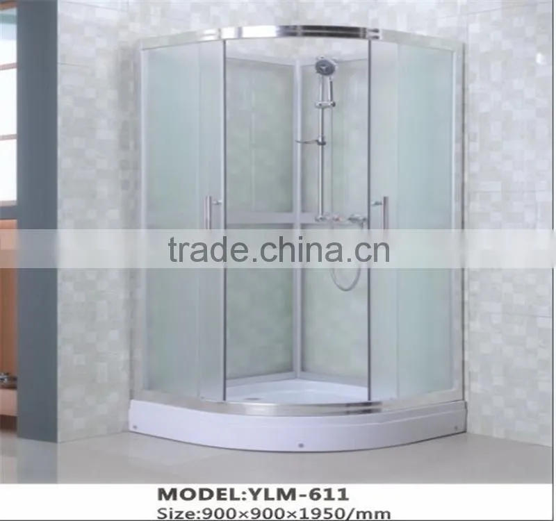obscure shower glass
