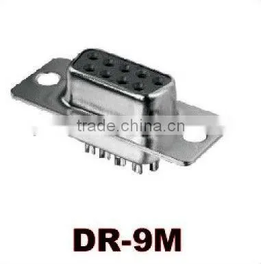 male pin dr connector DR-9M