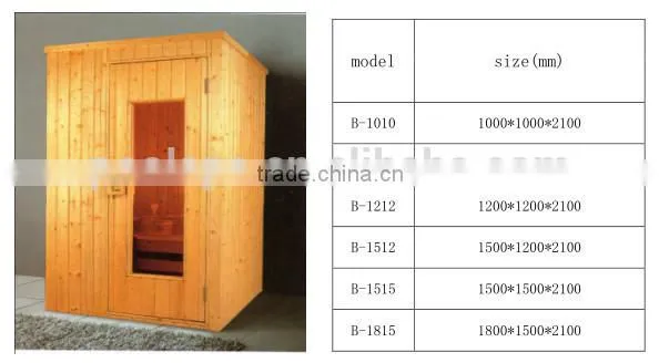 Red Cedar 6 person Sauna Dry Sauna Steam Room for Losing Weight