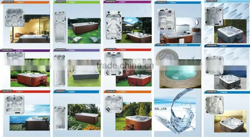 aqua massage spa with two lounger