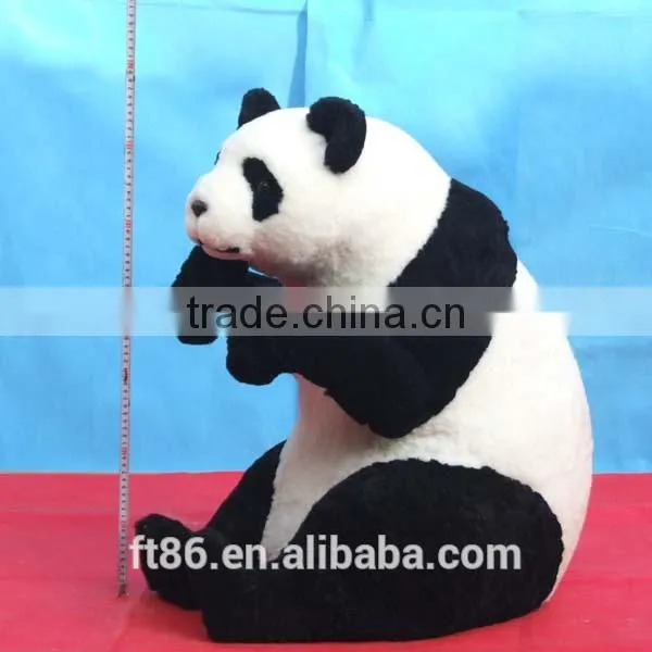 mini cute lovely Outdoor theme park gaint simulation valentine panda
