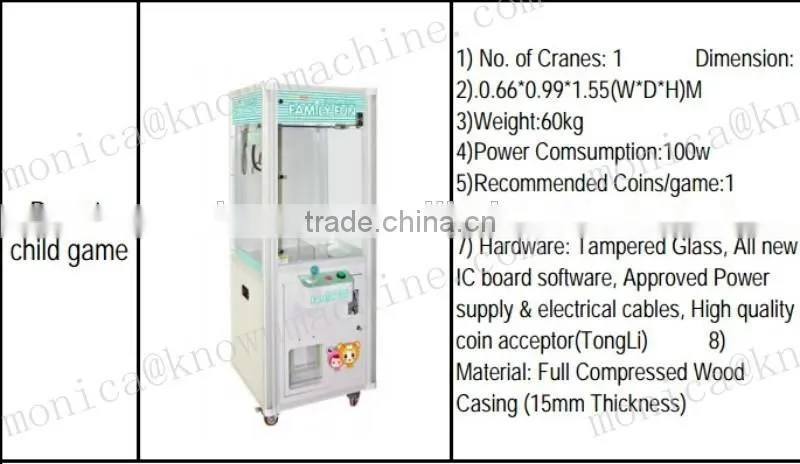 Full metal twin crane doll catcher