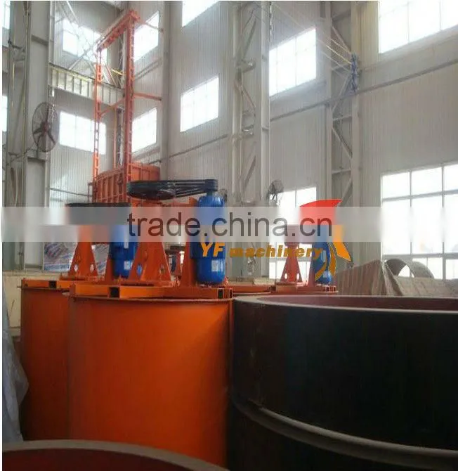 Mexico widely used CIL Gold Mining Leaching chemical mixing machine