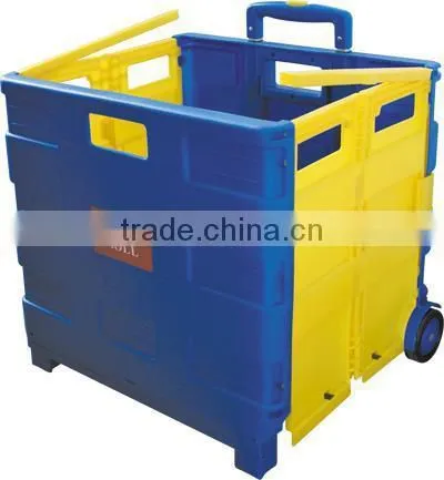 foldable plastic shopping cart