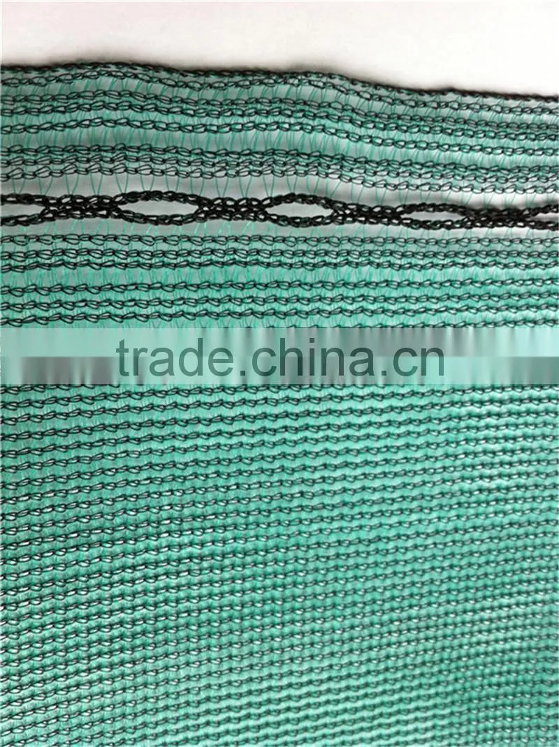 dark green knitting temporary fence netting barrier