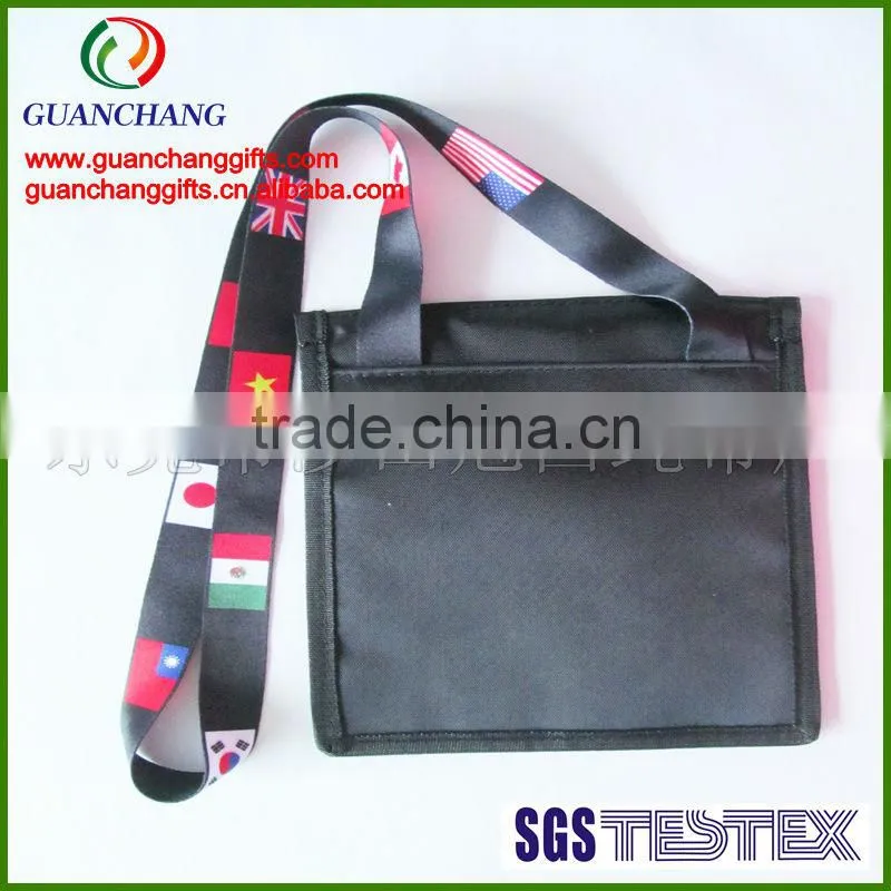 2014 hot selling cheap ticket holder pouch bag