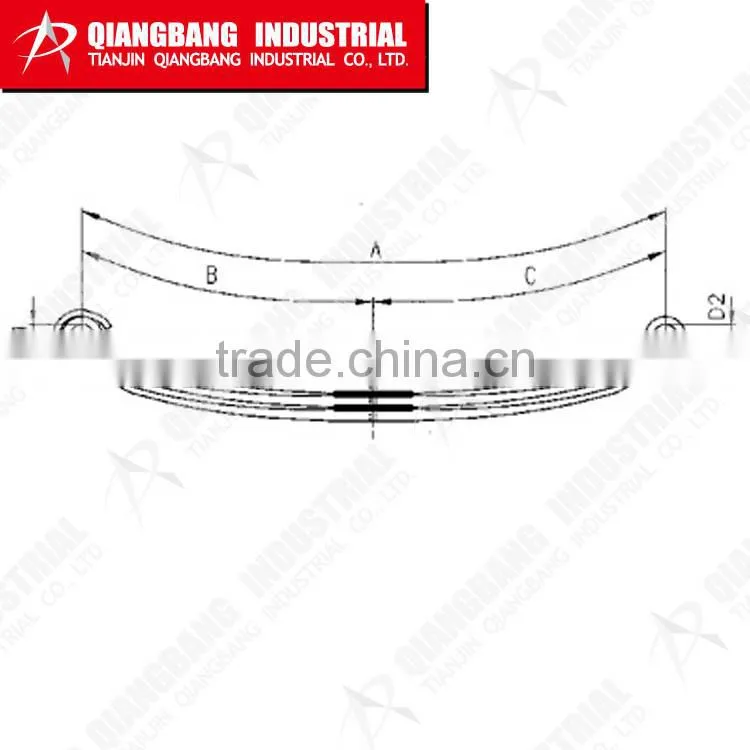 Leaf Spring Assembly for Truck Trailer