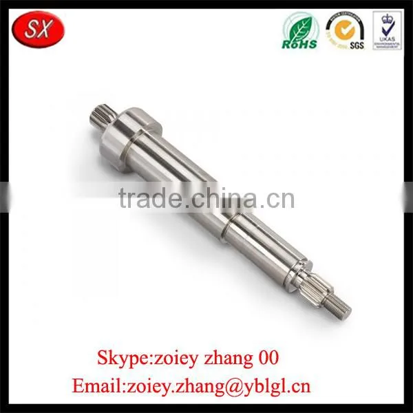 High Precision Carbon Steel Blacken Double Thread End Screw Rod