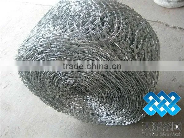2013Hot-Salel! Low Price Galvanized/PVC Coated Barbed Wire(20yearsfactory)