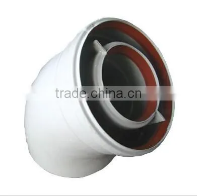 Gas Boiler Coaxial 60/100 Aluminum Flue Pipe and Gas Boiler Accessories