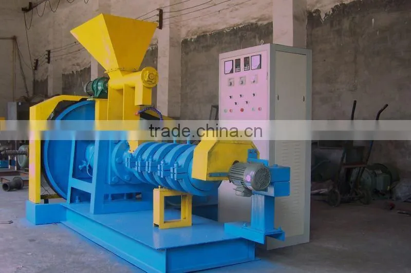 Extruder floating/sinking floating fish food making machine