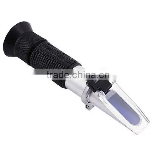 Portable Handheld Wine Grape Alcohol Design Refractometer 0-40% Brix 0-25% VOL with ATC