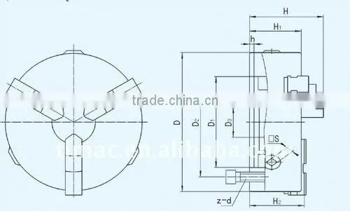 THREE-JAW SELF-CENTERING CHUCKS