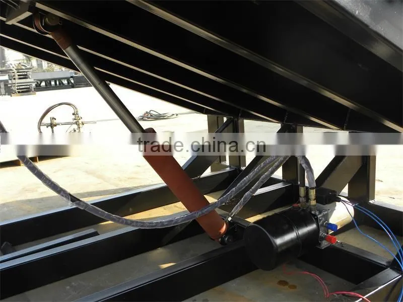 Warehouse Stage Using Static Dock Ramp