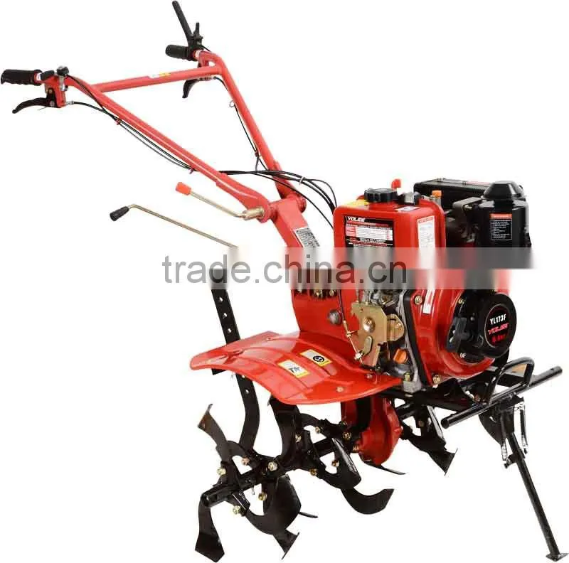 Diesel tiller, Rotary cultivator ,Rotary tiller ,Power Tiller