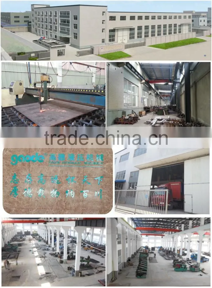 automatic hydraulic metal scrap shear press diesel drive