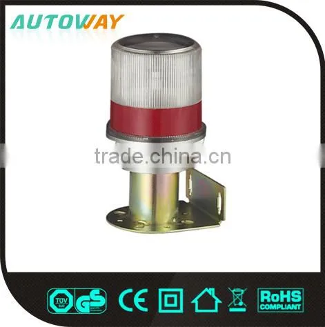 2014 solar power led warning light for safety