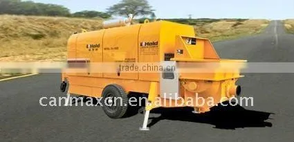 trailer mounted concrete pump:HBT60-9-75Z