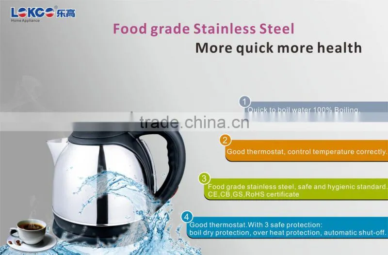1.8L Stainless Steel Instant Hot Water Kettle LG-823D