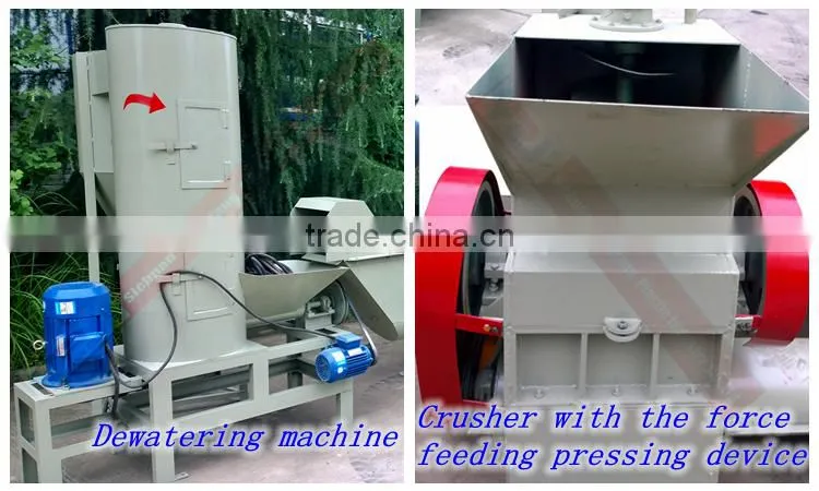 waste pet bottle recycling machine granules making machine