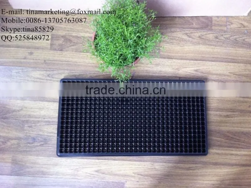 High Quality with UV Stabilizer PS Plastic Plug Seed Nursery Tray with 512 cell Cheap Price