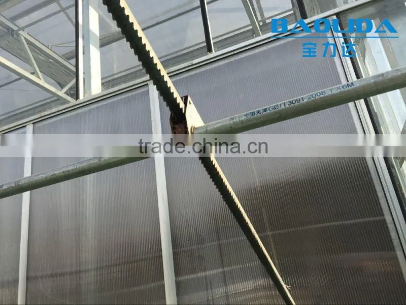 factory price BLD001 plasctic film cover greenhouse for agricultural and commercial use