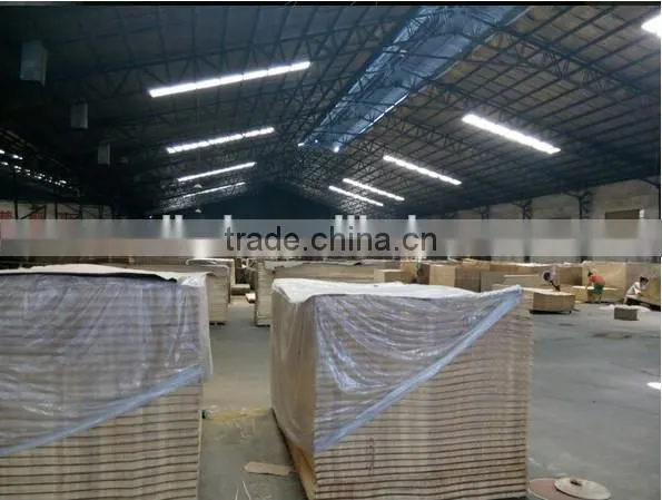 linyi Grade a b c sliced cut 0.28mm Red recon face veneer for india plywood