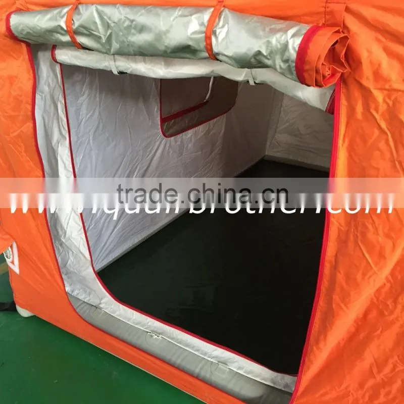 customized pvc two-layer camping tent