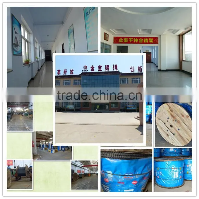 ungalvanized steel wire rope 6x37