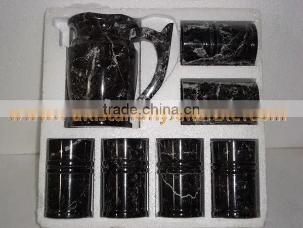 UNIQUE MARBLE WATER SETS AND GLASSES