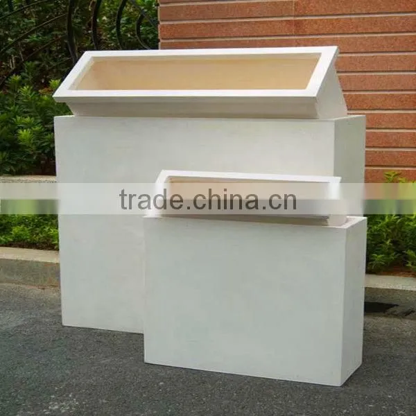 Glazed Garden Pottery Pots Square Plant Planters and Pots Unique Design Wholesale