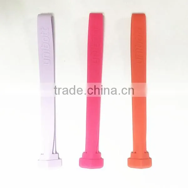 Fashion design eco-friendly simple life silicone rubber lanyard