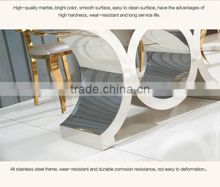 Dining Room Furniture Modern Marble Dining Table TH395