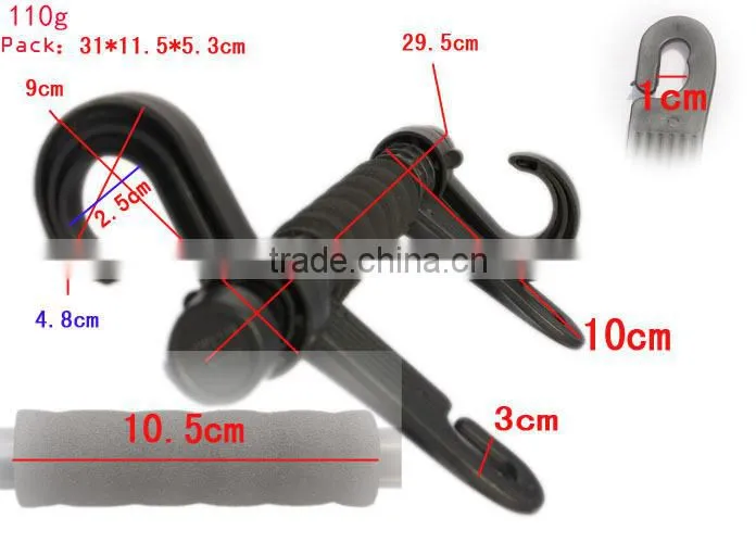 Multifunctional plastic folding Hanging hook car back seat hanger