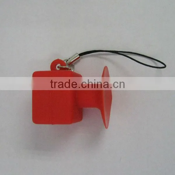 2013 colorful square head silicone phone holder