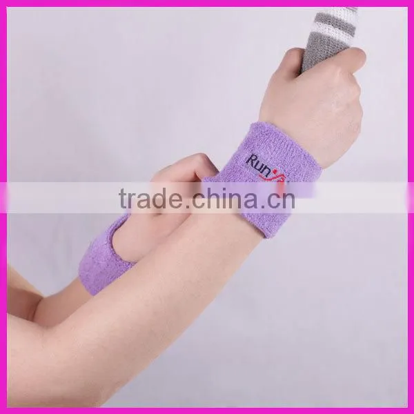 high quality cotton sports sweat bands