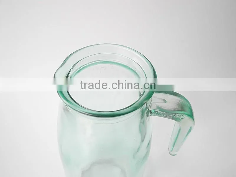 stained spouted handling table use glass water bottle glass pitcher