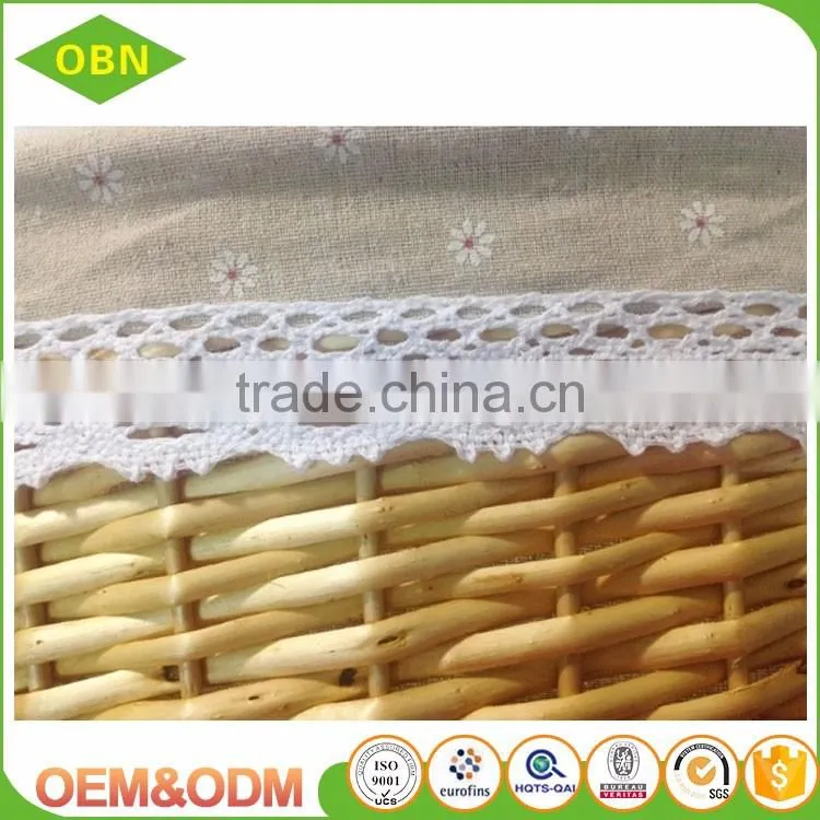 China manufacture export good quality custom Promotional cheap holiday wicker gift baskets