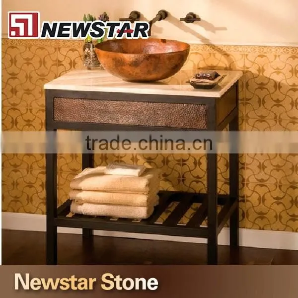 Simple design hotel bathroom vanity cabinet