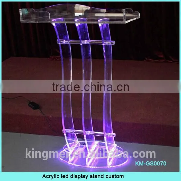 2015 custom colorful acrylic table number stands for restaurant