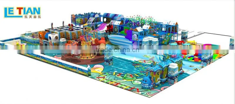 Naughty castle,kid's center,kid's indoor playground LT-1015A