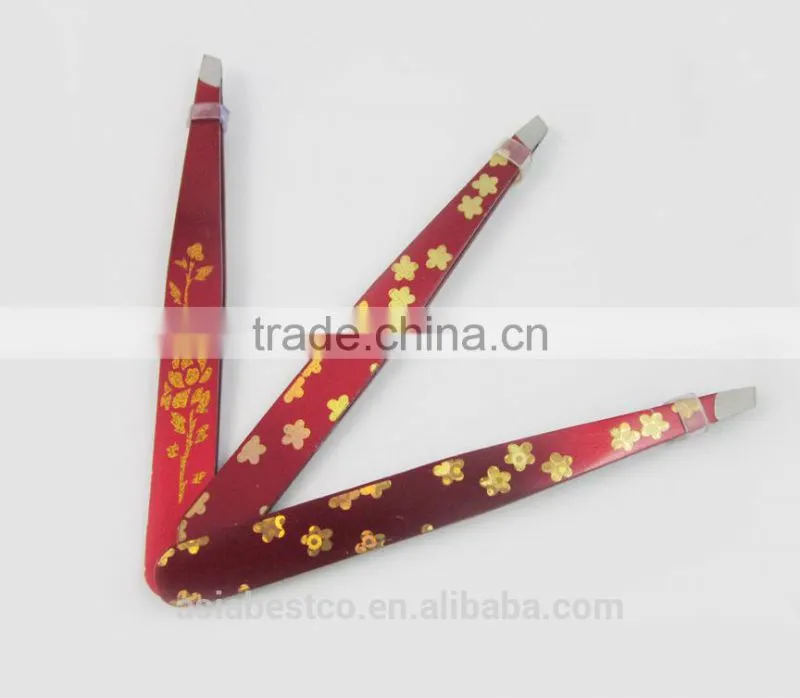 Highly Professional Cosmetic Stainless Steel Eyebrow Tweezer