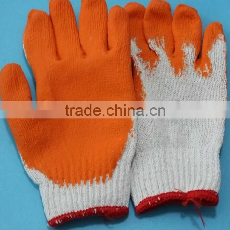 Rubber Cotton Gloves/Garden Gloves From Guangzhou Manufacturer