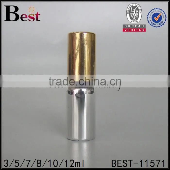 3ml 5ml 8ml cosmetic perfume spray bottle red perfume spray bottle round shape pocket sized perfume spray bottle