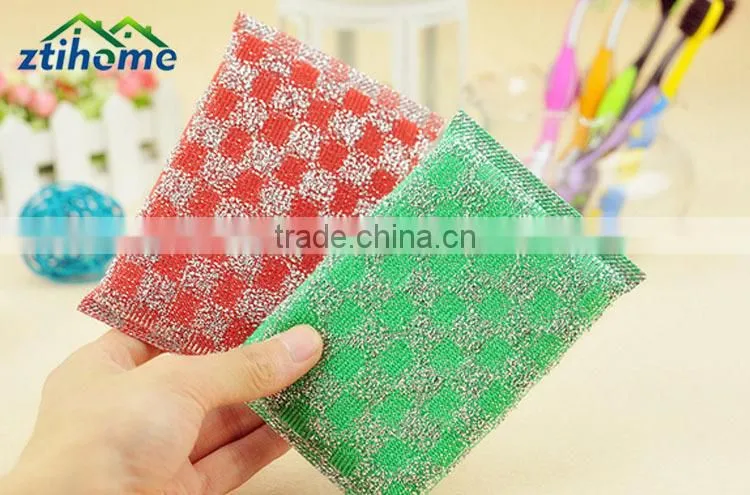 Sponge Kitchen Bowl Dish Pot Wash Scrub Cleaning Pads