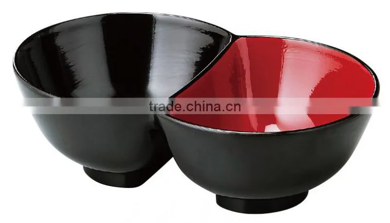 Twin Rice Bowl Double Bowl for Japanese Food Edamame Bowl